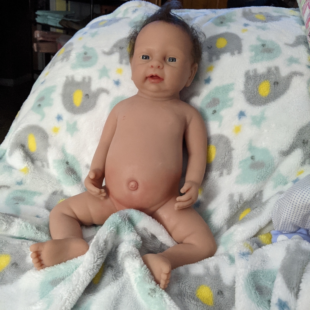 Full body silicone baby boy